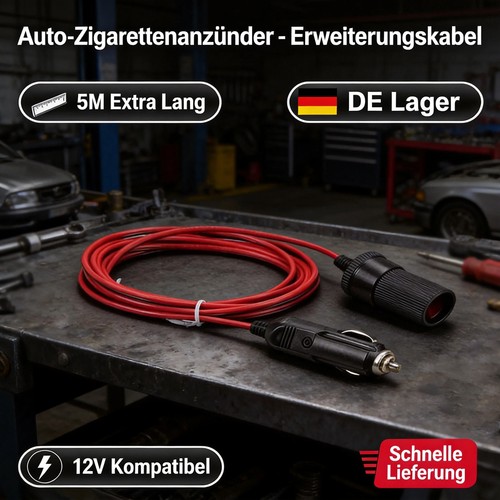 New zigarettenanzünder 12v - 5m,