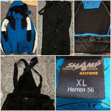 2-teiliger Skianzug von SHAMP Unisex Gr: 48 damen - XL Herren (56) Grau Top Zust