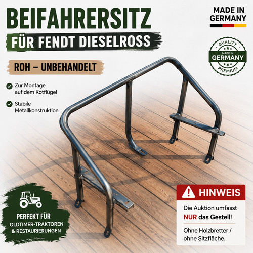 Dieselross fendt beifahrersitz - fendt,