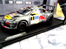 RENAULT Alpine A110 RGT + Rallye Mont Blanc 2024 # Loeb Red Bull Solido 1:18