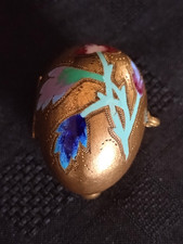 Vintage handbemalter Emaille &