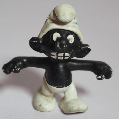 Schleich schlumpf schwarz - schlumpf, gnap