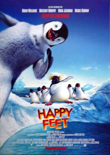 Happy feet filmposter - happy,