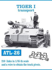 Tiger I Transport - Friul Ketten / 1:35 - ATL-026