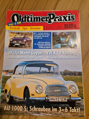 Oldtimer praxis 1996 1927 - praxis, 3/1996