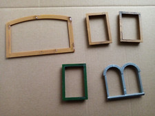 LGB/Lehmann/Pola   Spur G  - ein Set (5 teilig) versch, Fensterrahmen Set 10