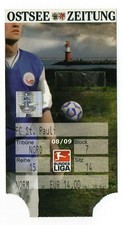 Eintrittskarte hansa - fc,