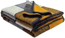 Wohndecke 100% Schurwolle