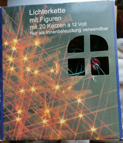 Lichterkette mit figuren - lichterkette,