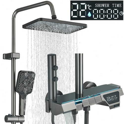 Led duschsystem duscharmatur - led,