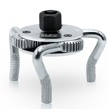 B-WAREN Ölfilterschlüssel Ölfilterspinne mit 3/8'' x 1/2'' Adapter Ø 69-136 mm