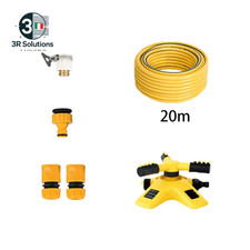 360 Grad automatisch rotierende Wasserschläuche Set Rasensprinkler G