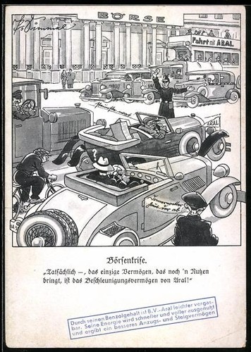 Künstler reklame für - künstler-ak,