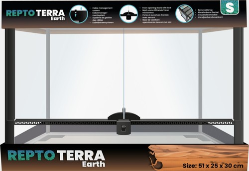 Repto terra earth 51x25x30cm - repto,