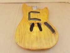 1966 FENDER MUSTANG  / DUO SONIC II BODY USA - RARE ASH