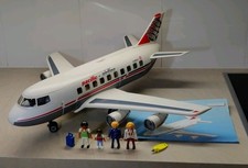 Playmobil 4310 großes Verkehrsflugzeug  Pacific Airline mit Anleitung ohne OVP