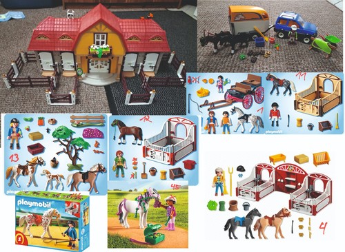 Konvolut playmobil pferdehof - konvolut,