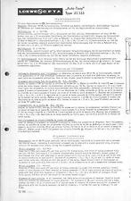 Loewe Original Service Manual für Auto-Toxy   52355