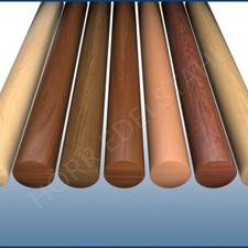 3 - 4 m Rundholz Ø 45 mm Holz