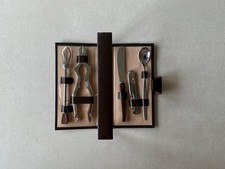 5- teiliges Reise-Besteckset vintage unbenutzt