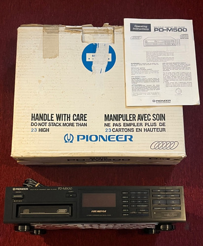 Pioneer m500 compact disc - pioneer, pd-m500