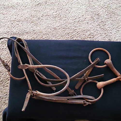 Vintage leather brown bosal - vintage,