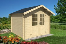 28 mm Gartenhaus 300x300 cm