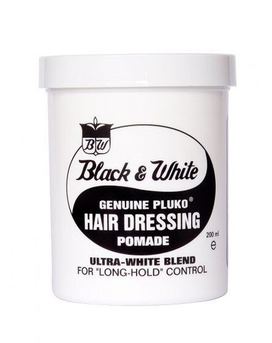 Black white hairdress - black, 200g