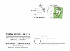 (Y3859) Postkarte Fleischereibedarf G. Möller-Ühlken, Wolfenbüttel 1961