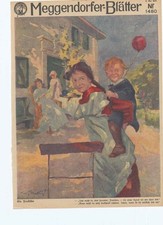 Original alter antiker Druck