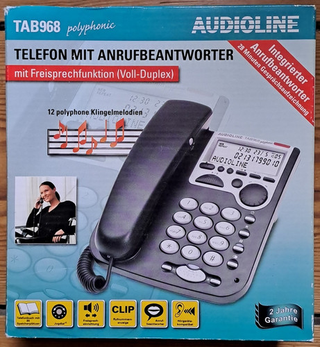 Audioline tab968 telefon - audioline,