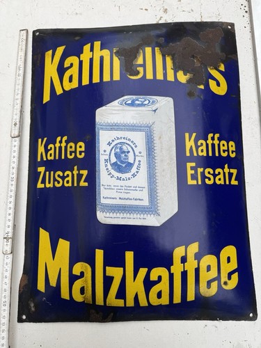 Kathreiner emailschild reklame - emailschild,