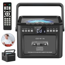 Portable CD-Kassette-Radio