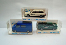 3 x Rietze 1:87 PKW Auto Ford