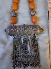 Große Antike Mizrahi Mezuzah