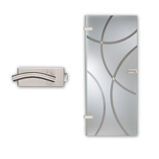 Komplettpaket Glastür