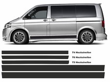 Seitenstreifen Aufkleber Set BLANKO passend für VW T6.1, T6, T5, T4 #K-Blanko