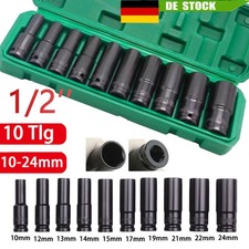 10Tlg Steckschlüsselsatz 1/2"