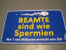 Blechschild Spruch