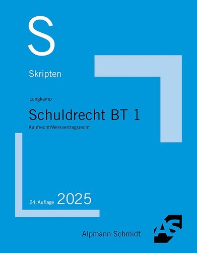 Skript schuldrecht 1 - schuldrecht, bt
