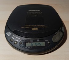 Panasonic SL-S255C - Original CD Player Discman Anti-Shock XBS MASH Schwarz - VG