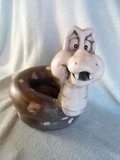 Schlange Figur groß Deko Comic Keramik Dekoration Kobra Figur 