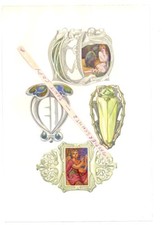 1898 lithograph enamelled