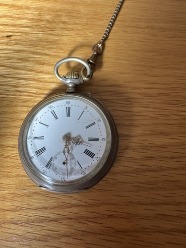 Taschenuhr aus nachlass - taschenuhr,