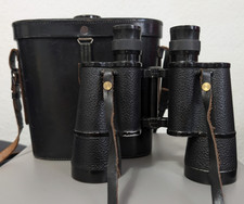 Carl Zeiss Jena Binoctar Fernglas 7x50 Köcher mit Kompass Binoculars