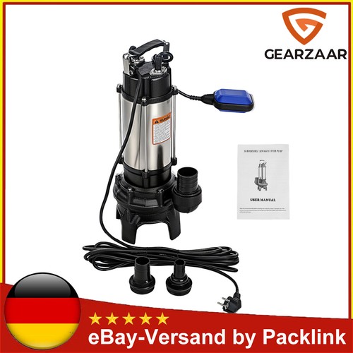 1500w fäkalienpumpe mit - 1500w,