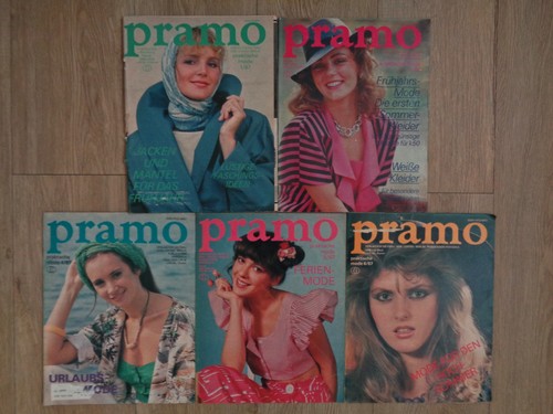 Ddr modezeitschrift - 5x,