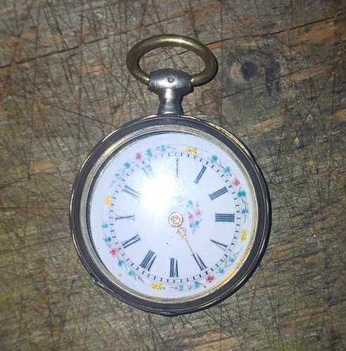Antike taschenuhr silber - antike,