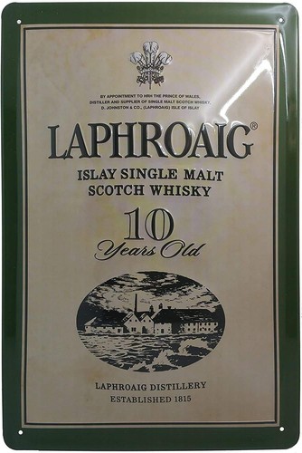 Laphroaig retro whisky - retro,