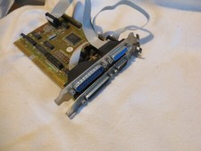 Schnittstellenkarte IDE COM LPT Port  Vintage Retro 486er 386 FDD Controller